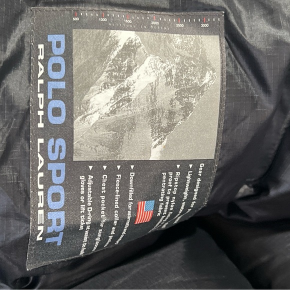 VINTAGE 90βs POLO SPORT RALPH LAUREN , ARTIC CHALLENGE QUILTED PUFFER JACKET - Picture 10 of 15